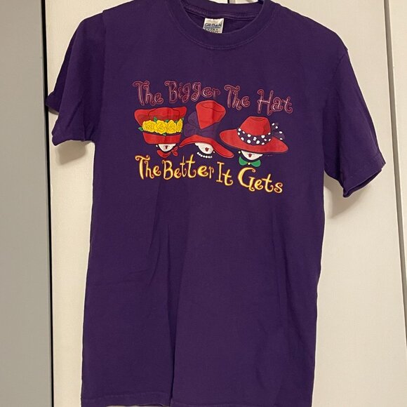 The bigger the hat t-shirt small - Picture 2 of 3